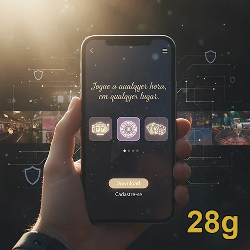 Ilustração de Descubra a Experiência Única do 28g em Cassinos Online